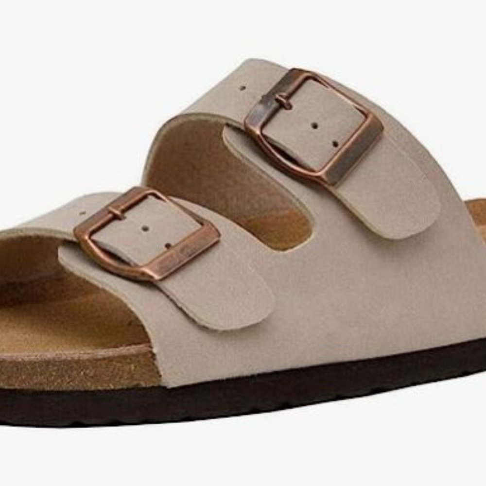 Women's Lane Cork Footbed Sandal with +Comfort- Size 8